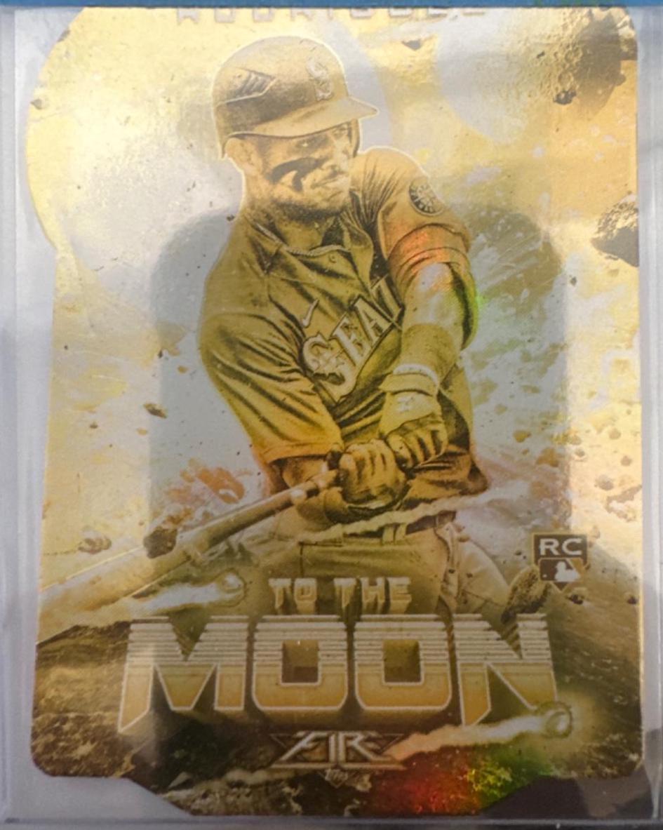 2022 Topps Fire To The Moon Julio Rodriguez #ttm-18 card