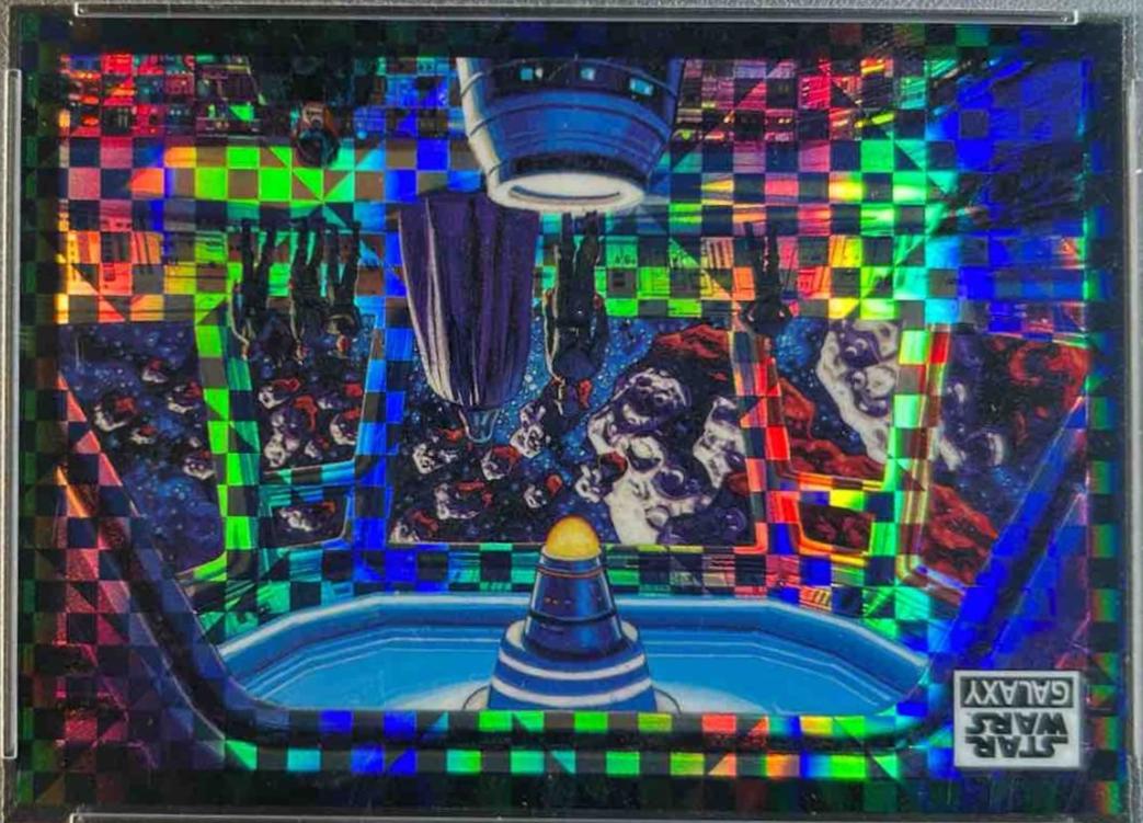 2022 Topps Galaxy Chrome Aboard the Bridge [X-fractor] #41 card