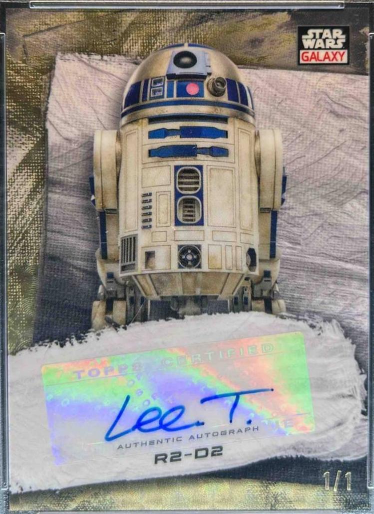 2022 Topps Galaxy Chrome Autograph Lee Towersey [Superfractor] #GA-LT card