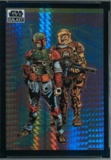2022 Topps Galaxy Chrome Bounty Hunters [Prism Refractor] #23 card