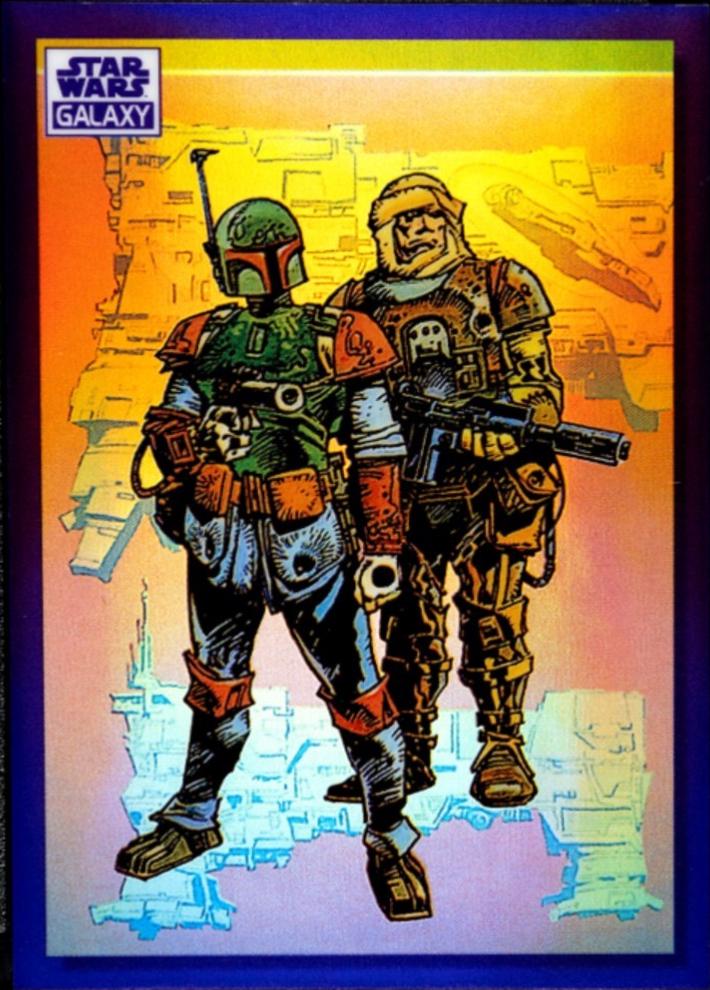 2022 Topps Galaxy Chrome Bounty Hunters [Purple Refractor] #23 card