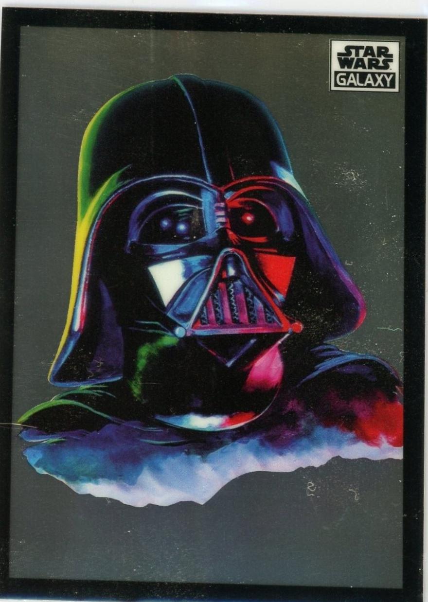 2022 Topps Galaxy Chrome Darth Vader #2 card