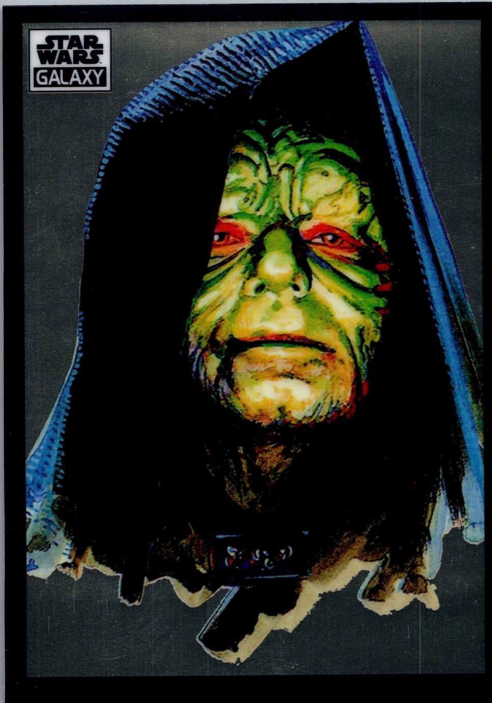 2022 Topps Galaxy Chrome Emperor Palpatine #11 card
