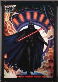 2022 Topps Galaxy Chrome Enter: Darth Vader [Refractor] #50 card