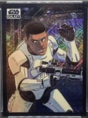 2022 Topps Galaxy Chrome Finn [Mojo Refractor] #87 card