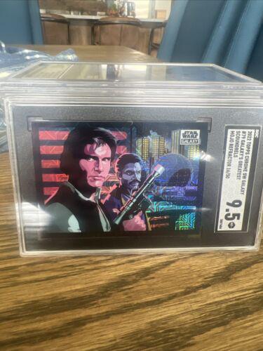 2022 Topps Galaxy Chrome Galaxy's Greatest Scoundrels [Mojo Refractor] #79 card