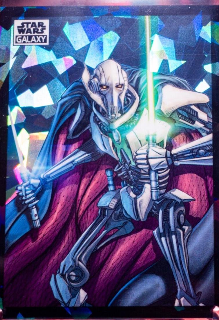 2022 Topps Galaxy Chrome General Grievous [Atomic Refractor] #54 card