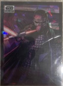 2022 Topps Galaxy Chrome Kylo Ren [Atomic Refractor] #83 card