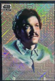 2022 Topps Galaxy Chrome Lando Calrissian [Mojo Refractor] #6 card
