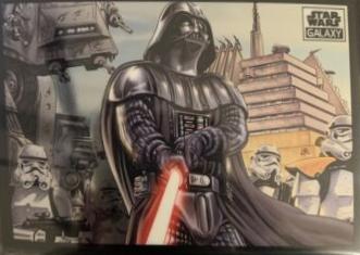 2022 Topps Galaxy Chrome Lord Vader & His Stormtroopers #59 card