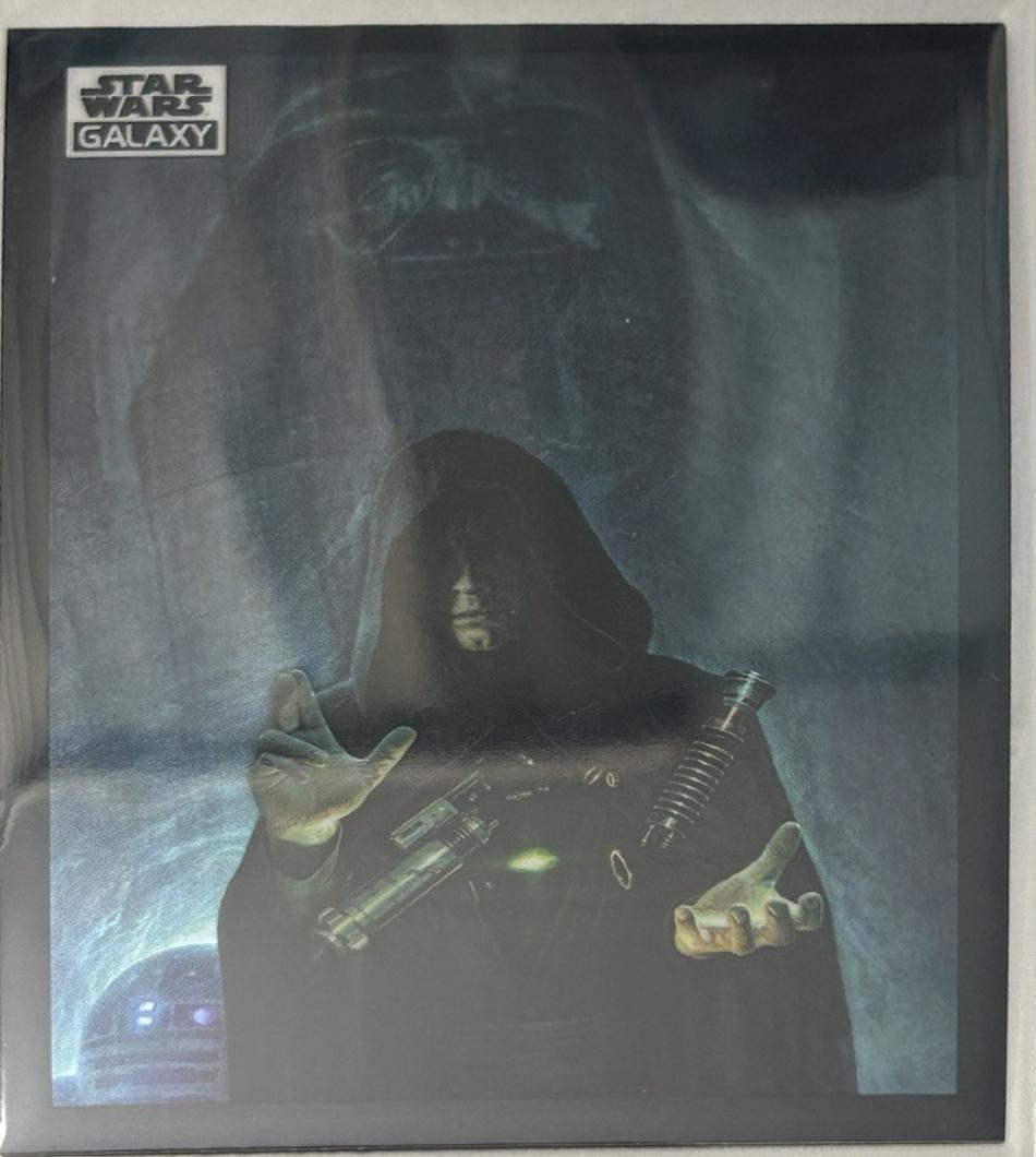 2022 Topps Galaxy Chrome Luke Skywalker Assembles His Lightsaber #65 card