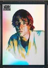 2022 Topps Galaxy Chrome Luke Skywalker [Refractor] #1 card