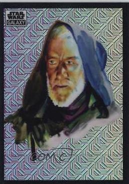 2022 Topps Galaxy Chrome Obi-Wan Kenobi [Mojo Refractor] #3 card
