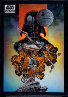 2022 Topps Galaxy Chrome The Shadow of the Dark Lord [Refractor] #52 card