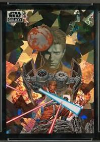 2022 Topps Galaxy Chrome The Skywalker Legacy [Atomic Refractor] #51 card