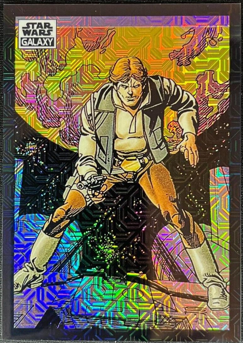 2022 Topps Galaxy Chrome The Smuggler [Mojo Refractor] #22 card