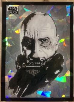 2022 Topps Galaxy Chrome Vader [Atomic Refractor] #P4 card