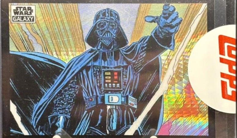 2022 Topps Galaxy Chrome Vintage Vader [Prism Refractor] #P1 card
