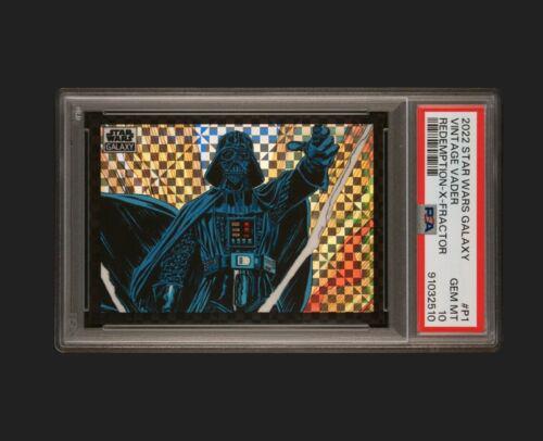 2022 Topps Galaxy Chrome Vintage Vader [X-fractor] #P1 card