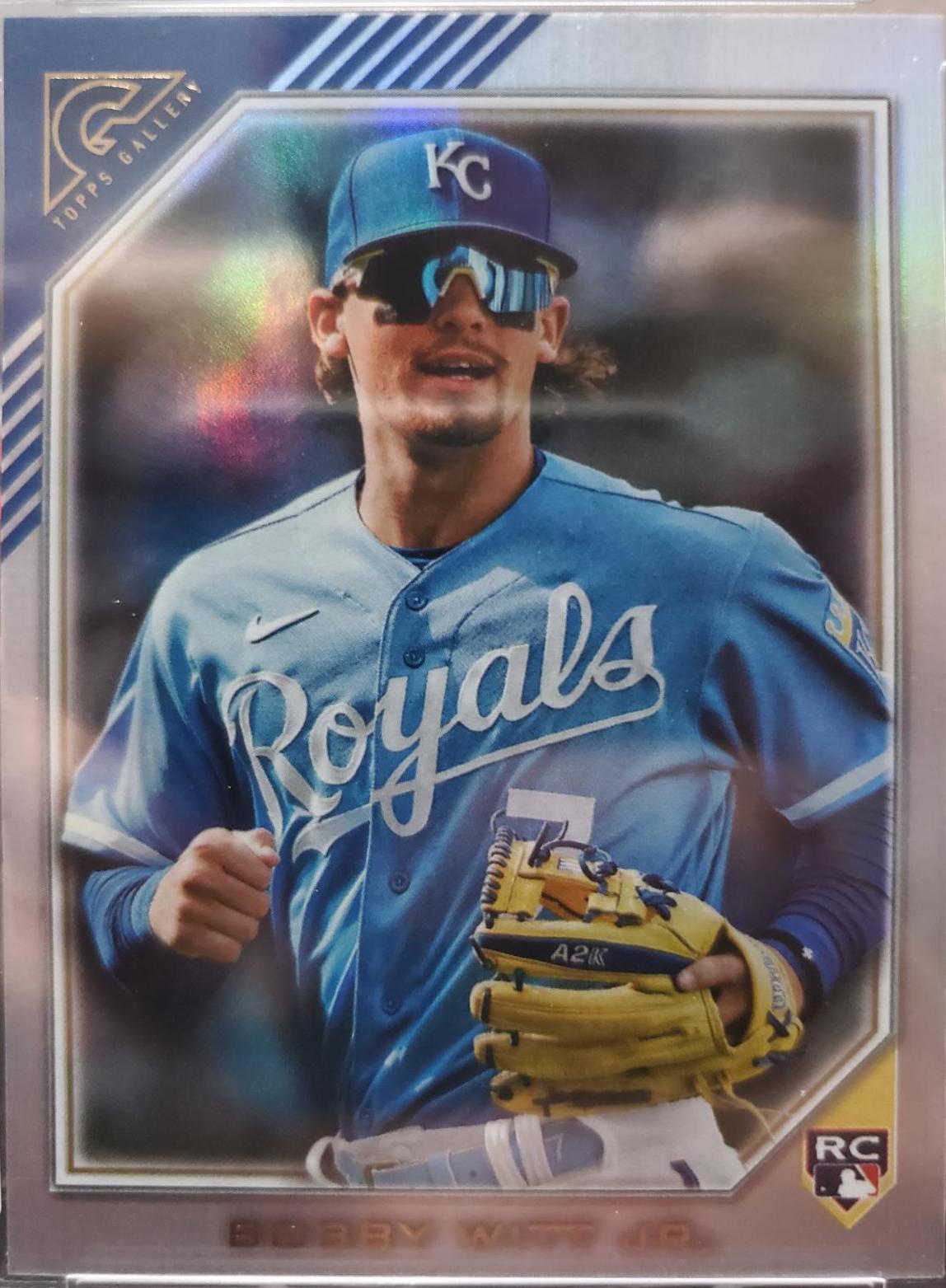 2022 Topps Gallery Bobby Witt Jr. [Rainbow Foil] #200 card