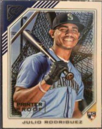 2022 Topps Gallery Julio Rodriguez [Printer Proof] #35 card