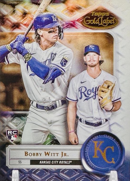 2022 Topps Gold Label Bobby Witt Jr. [Class 1] #49 card