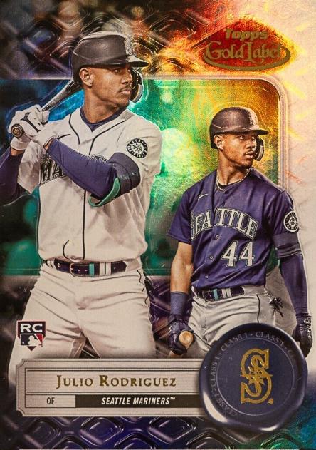 2022 Topps Gold Label Julio Rodriguez [Class 1] #4 card