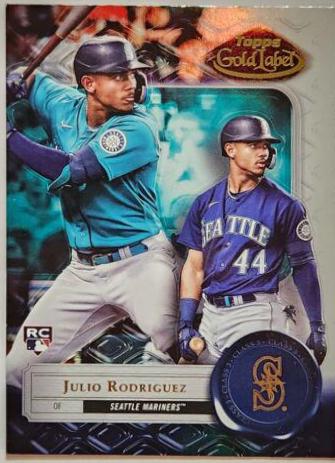 2022 Topps Gold Label Julio Rodriguez [Class 3] #4 card