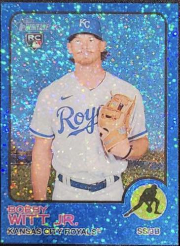 2022 Topps Heritage Bobby Witt Jr. [Chrome] #520 card