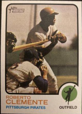 2022 Topps Heritage Roberto Clemente #50 card