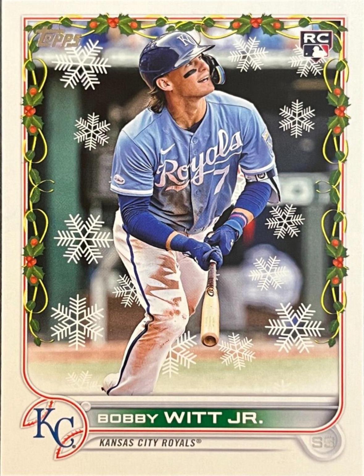 2022 Topps Holiday Bobby Witt Jr. #HW150 card