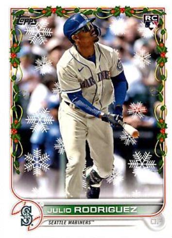 2022 Topps Holiday Julio Rodriguez #HW44 card