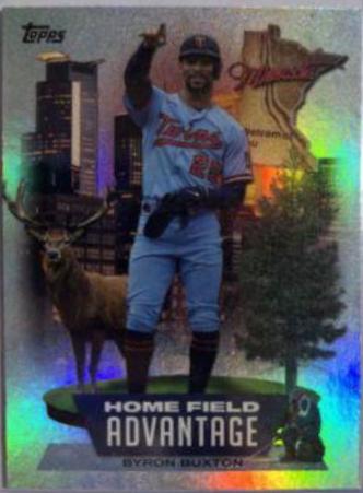 2022 Topps Home Field Advantage Byron Buxton #HA-19 card