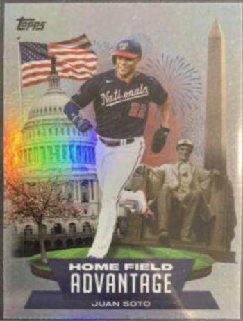 2022 Topps Home Field Advantage Juan Soto #HA-4 card
