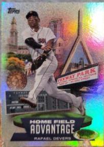2022 Topps Home Field Advantage Rafael Devers #HA-15 card