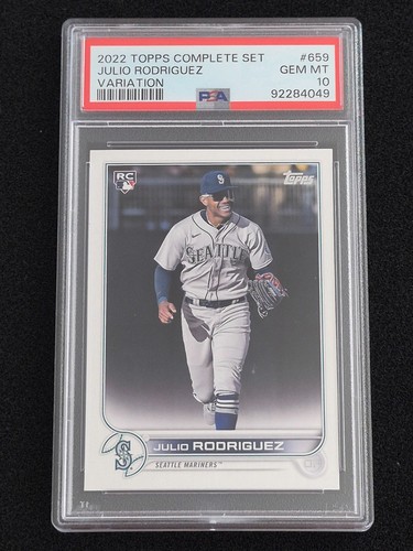 2022 Topps Julio Rodriguez #659 card