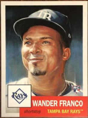 2022 Topps Living Wander Franco #495 card