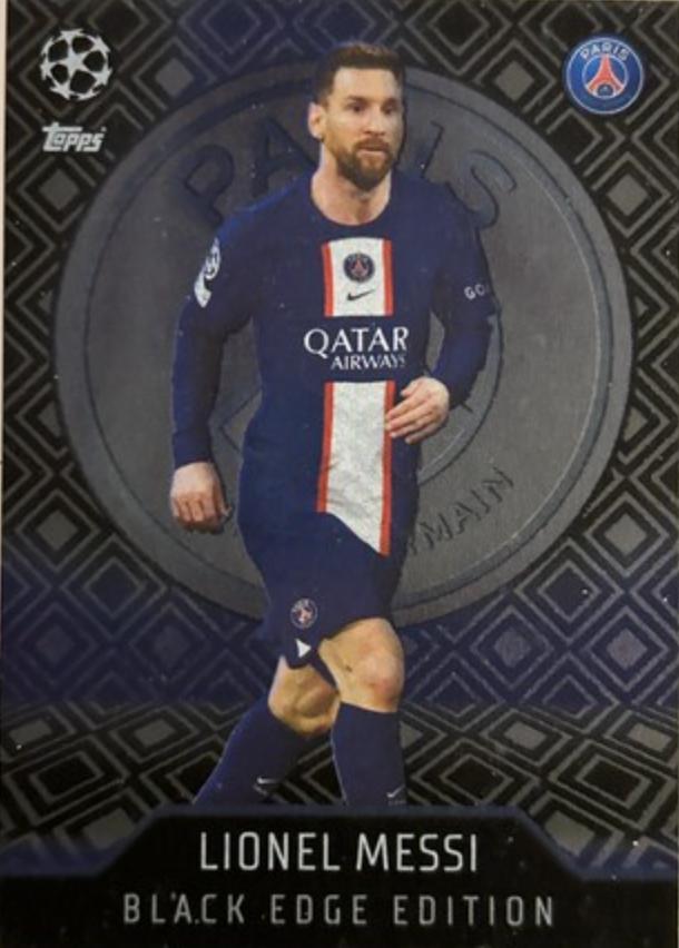 2022 Topps Match Attax UEFA Champions League Lionel Messi #466 card
