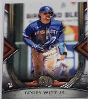 2022 Topps Museum Collection Bobby Witt Jr. #7 card