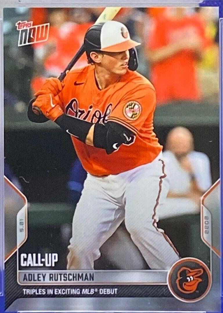 2022 Topps Now Adley Rutschman #214 card