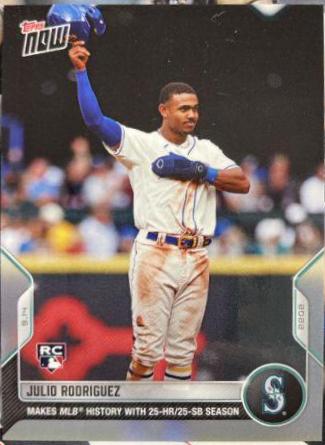2022 Topps Now Julio Rodriguez #899 card