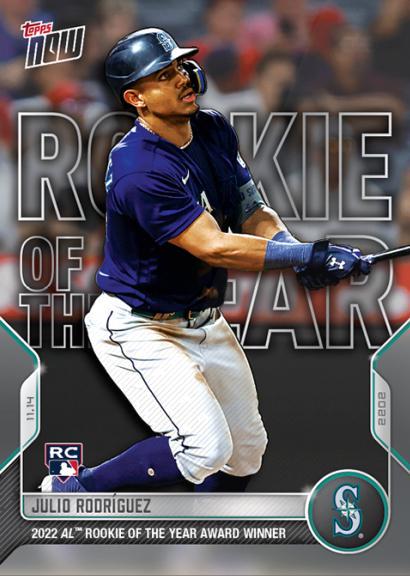 2022 Topps Now Off Season Julio Rodriguez #OS-34 card