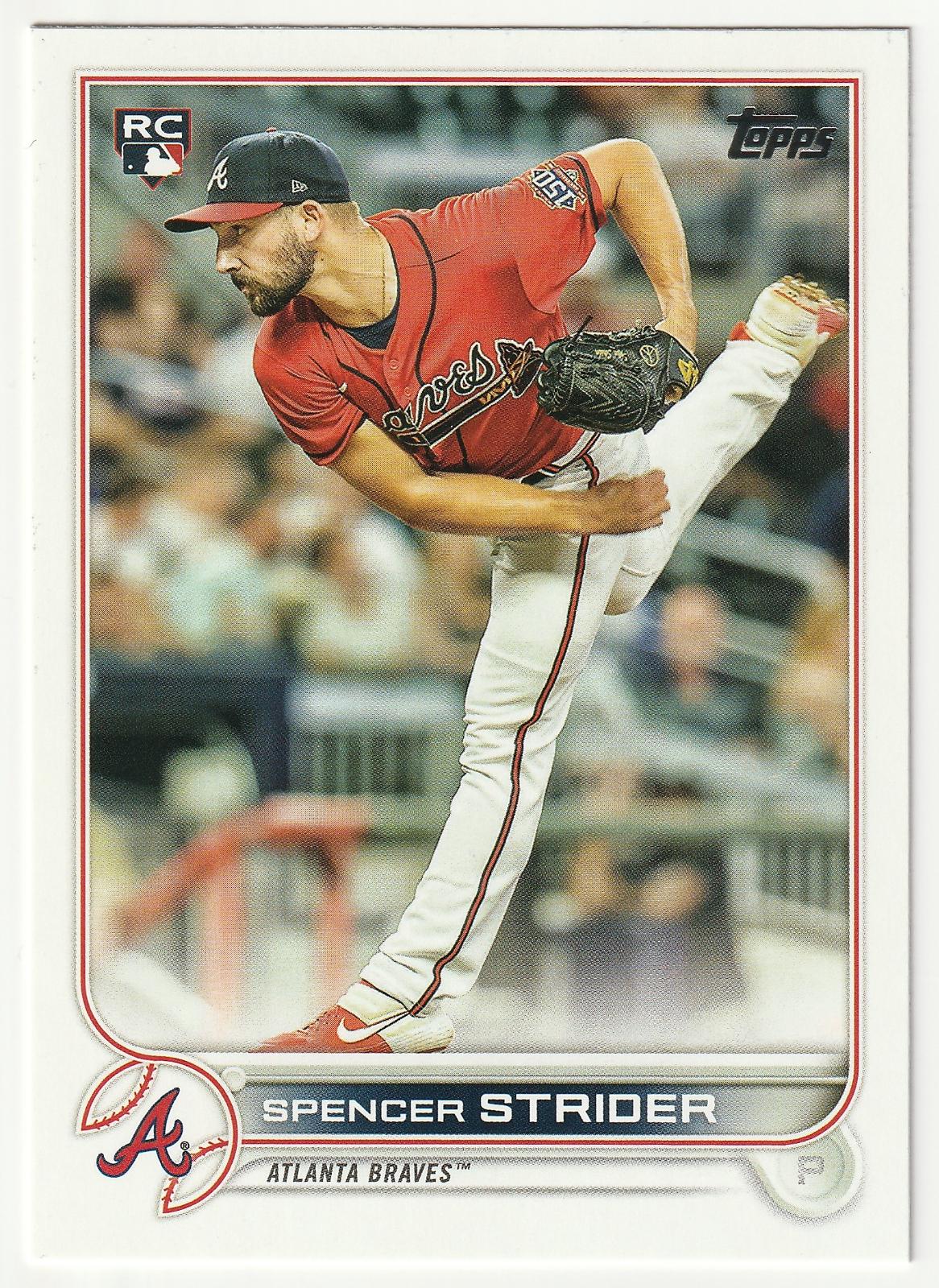 2022 Topps Spencer Strider #509 card
