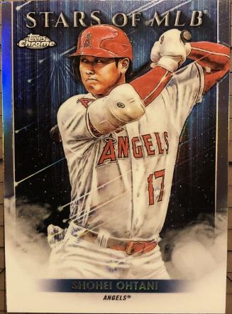 2022 Topps Stars of MLB Chrome Shohei Ohtani #SMLBC-24 card