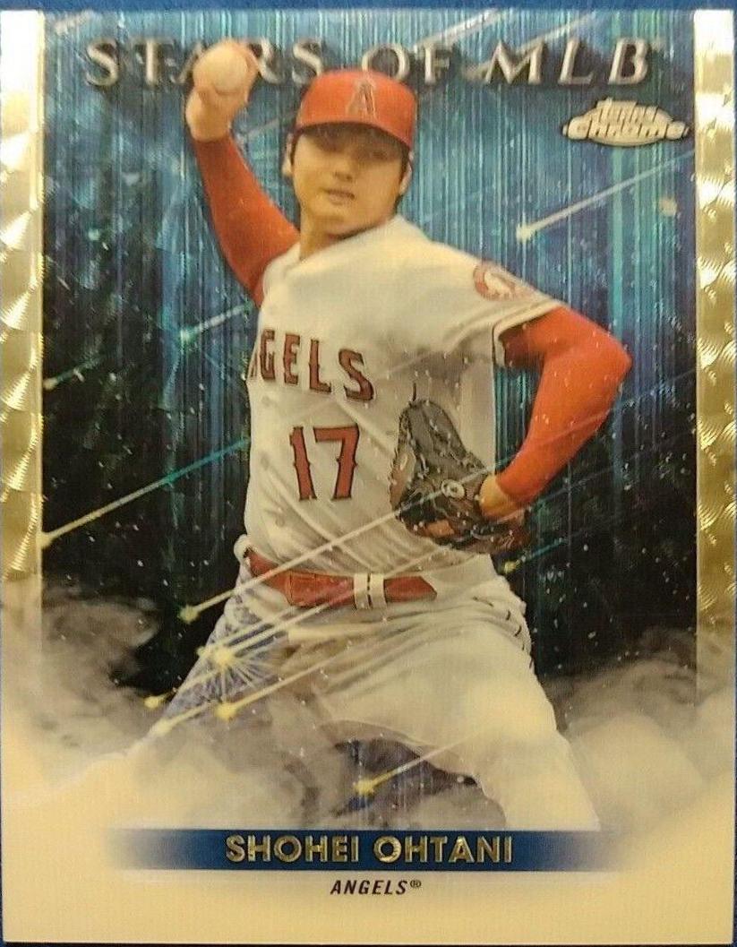 2022 Topps Stars of MLB Chrome Shohei Ohtani #SMLBC-33 card