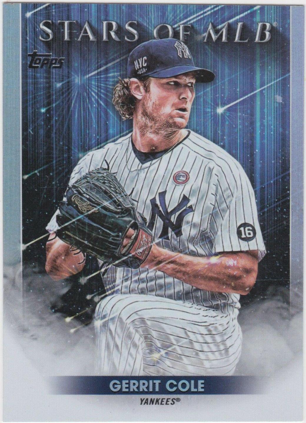 2022 Topps Stars of MLB Gerrit Cole #SMLB-26 card