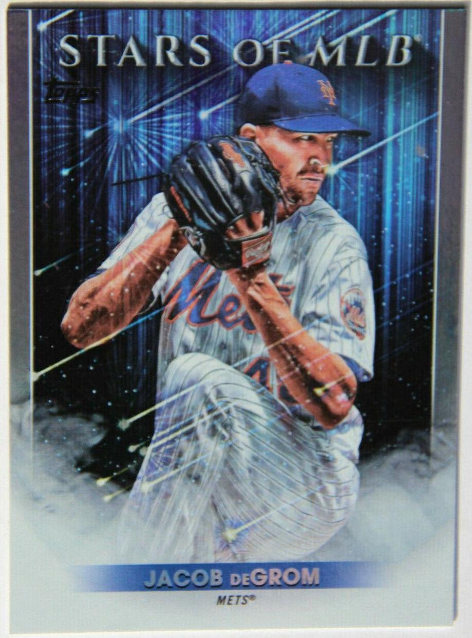 2022 Topps Stars of MLB Jacob DeGrom #SMLB-13 card