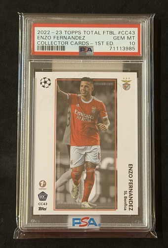 2022 Topps Total Football Enzo Fernandez #CC43 card