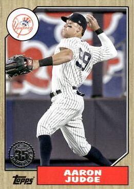 2022 Topps Update 1987 Aaron Judge #87TBU-32 card