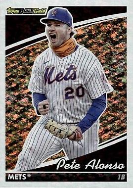 2022 Topps Update Black Gold Pete Alonso #BG-16 card